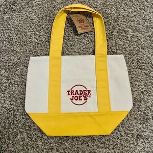 Trader Joe’s yellow mini tote